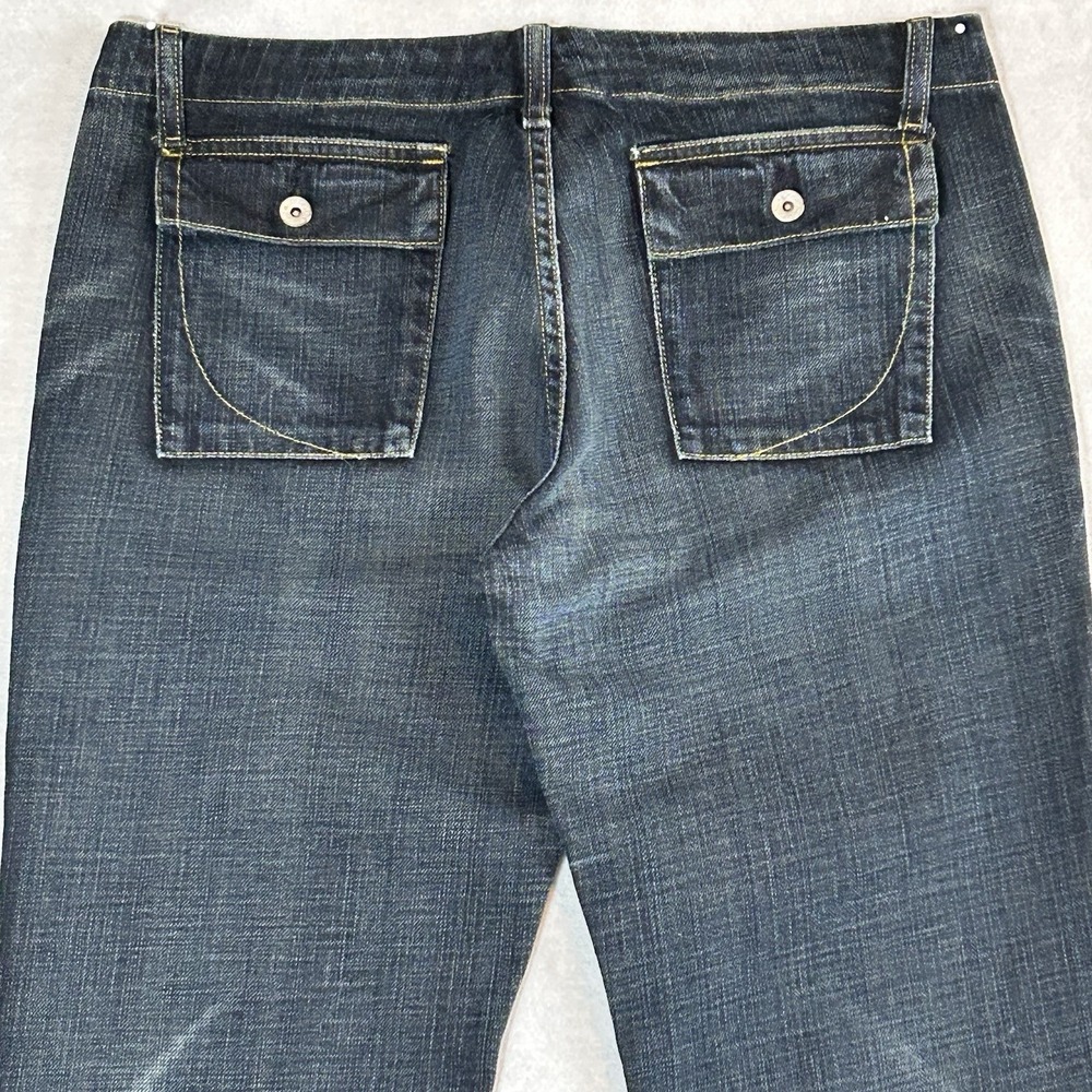 Paper Denim & Cloth Bootcut Flap Pocket Jeans Size ~Women's 31~ Retro Flare - Picture 5 of 12